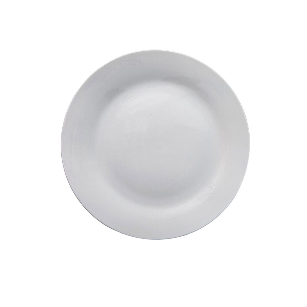 Set of 4- 10 STRAWBERRY STREET Simply White Clean 8" Salad Plates